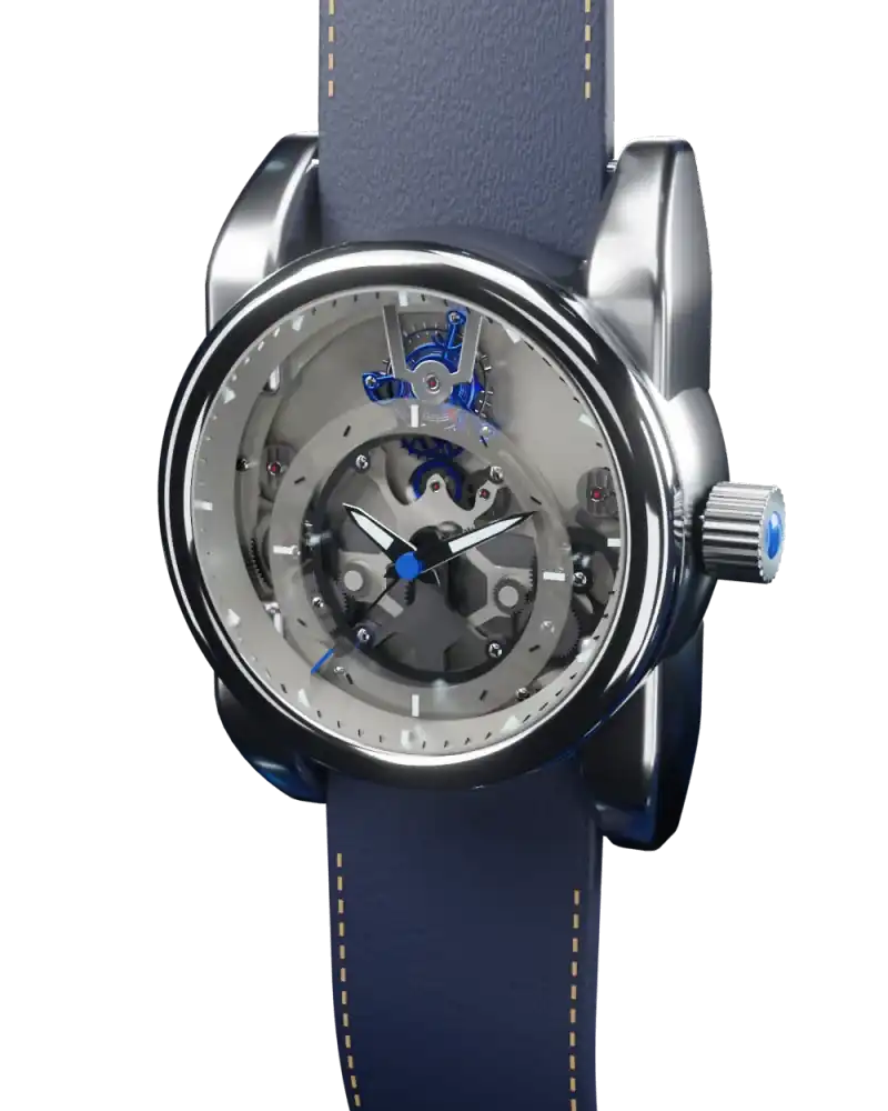 Chronos Terra Blanca: acero, esfera blanca y calibre plateado